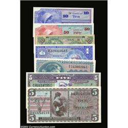 Military Payment Certificate Group. There are four better notes: a 661 $1, 692 $1, 661 $5 and a 681