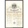 Image 1 : 1864 United States PassportAn oversize passport document dated August 18, 1864 for one Antonio Pelle