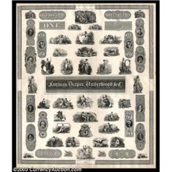 Fairman Draper Underwood & Co. Salesman's Sample BroadsideAn oversize salesman's sample page detaili