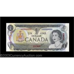 BC46A, BC47A, BC49A, BC51A $1 1973, $2 1974, $10 1971, $50 1975 Four pieces, each a Specimen from th