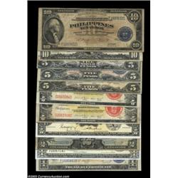 Philippines. This is a nice grouping of Philippine notes that spans their colonial, commonwealth, an
