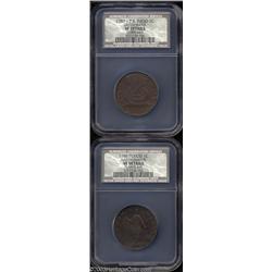 1787 Fugio Cent, UNITED STATES, No Cinquefoils VF20 Details, Corroded, NCS,