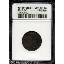 1810 1/2 C --Corroded--ANACS. AU Details, Net XF40.