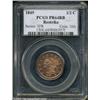 Image 3 : 1849 1/2 C Restrike PR64 Red and Brown PCGS.