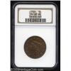 Image 1 : 1820 1C Large Date MS66 Brown NGC.