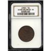Image 1 : 1839 1C Booby Head MS63 Brown NGC.