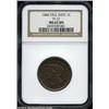 Image 3 : 1846 1C Tall Date MS65 Brown NGC.