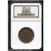 Image 1 : 1847 1C MS66 Brown NGC.