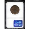 Image 2 : 1847 1C MS66 Brown NGC.