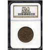 Image 1 : 1848 1C MS65 Brown NGC.