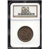 Image 1 : 1850 1C MS66 Brown NGC.