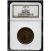 Image 1 : 1852 1C MS66 Brown NGC.
