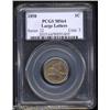 Image 1 : 1858 1C Large Letters MS64 PCGS.