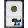 Image 4 : 1858 1C Large Letters MS65 NGC.