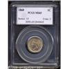 Image 1 : 1860 1C MS65 PCGS.