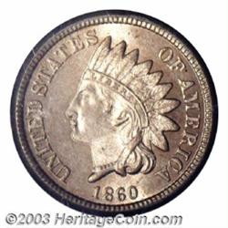 1860 1C MS66 PCGS.