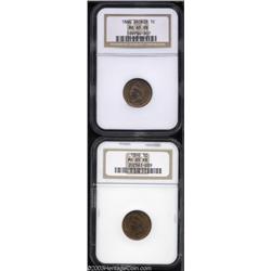 1890 MS65 Red and Brown NGC,