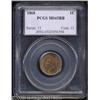 Image 1 : 1868 1C MS65 Red and Brown PCGS.