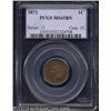 Image 1 : 1872 1C MS65 Brown PCGS.