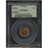 Image 1 : 1873 1C Open 3 MS64 Red and Brown PCGS.