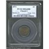 Image 1 : 1873 1C Closed 3 MS64 Red and Brown PCGS.