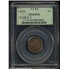 Image 1 : 1873 1C Closed 3 MS64 Red and Brown PCGS.