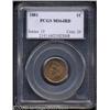 Image 1 : 1881 1C MS64 Red PCGS.