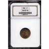 Image 1 : 1881 1C MS65 Red NGC.