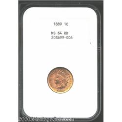 1889 1C MS64 Red NGC.