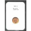Image 1 : 1889 1C MS64 Red NGC.