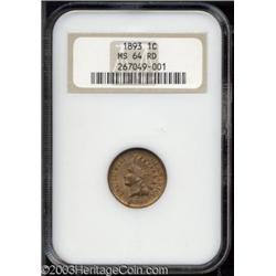 1893 1C MS64 Red NGC.