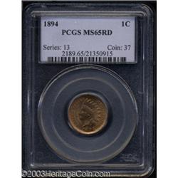 1894 1C MS65 Red PCGS.