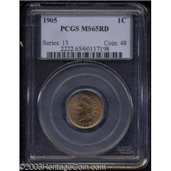 1905 1C MS65 Red PCGS.