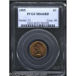 1905 1C MS66 Red PCGS.