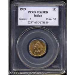 1909 1C MS65 Red PCGS.