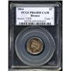 Image 3 : 1864 1C Bronze No L PR64 Red Cameo PCGS.