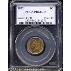 1872 1C PR64 Red PCGS.