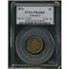Image 1 : 1873 1C Closed 3 PR64 Red PCGS.