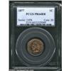 Image 3 : 1877 1C PR64 Red and Brown PCGS.