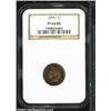 Image 1 : 1879 1C PR66 Red and Brown NGC.