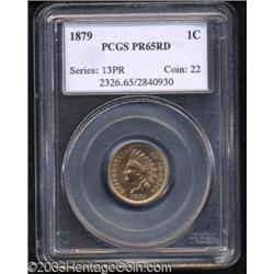1879 1C PR65 Red PCGS.