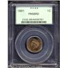 Image 1 : 1881 1C PR66 Red PCGS.