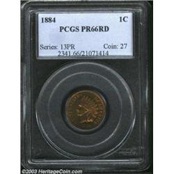 1884 1C PR66 Red PCGS.
