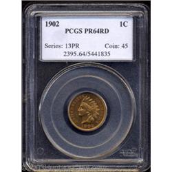 1902 1C PR64 Red PCGS.