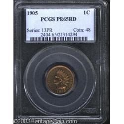 1905 1C PR65 Red PCGS.