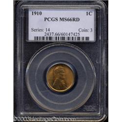 1910 1C MS66 Red PCGS.