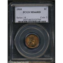 1910 1C MS66 Red PCGS.