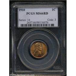 1910 1C MS66 Red PCGS.