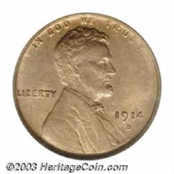 1914-D 1C MS64 Red PCGS.