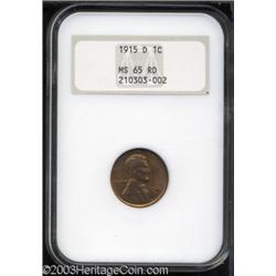 1915-D 1C MS65 Red NGC.